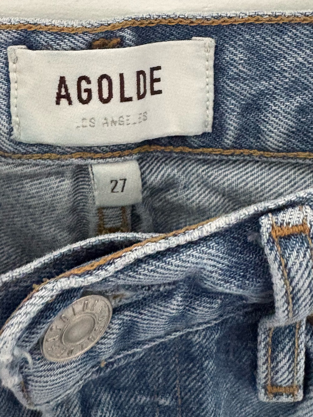 AGOLDE Riley Crop Jeans - Picture 3 of 7